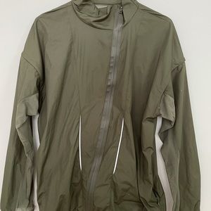 Green Under Armour zip up jacket
